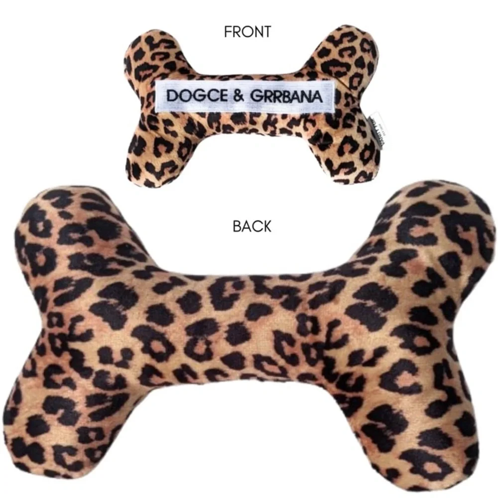 Leopard DG Dog Toy